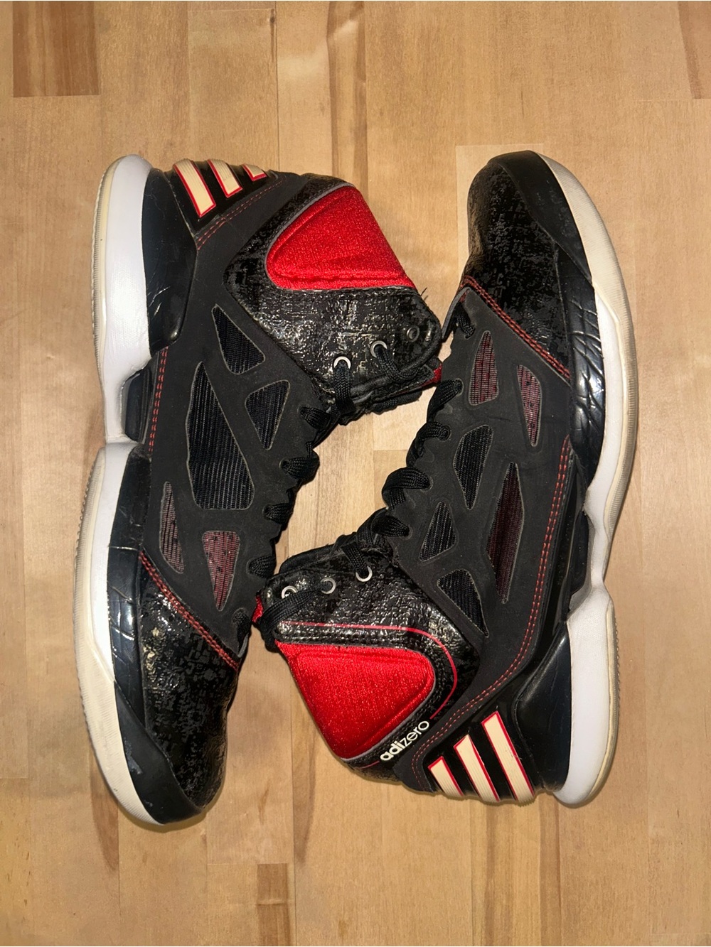 Derrick Rose 2.5 Adizero Adidas Basketball Shoes Size 10.5 2011